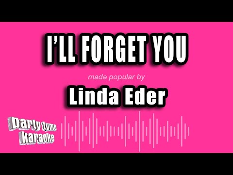 Linda Eder - I'll Forget You (Karaoke Version)