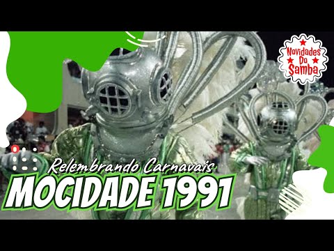 Relembrando Carnavais: Desfile Completo Mocidade Independente 1991.