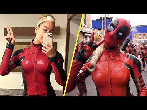 Lady Deadpool Behind the Scenes: Christiaan Bettridge as Ladypool in Deadpool & Wolverine
