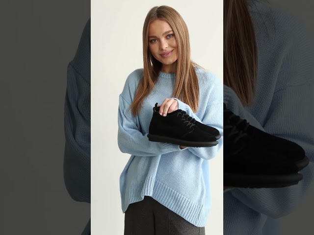 Чоботи жіночі шкіряні байка хутро 592641 Чорний Черевики жіночі замшеві низькі хутро 593546 Чорні