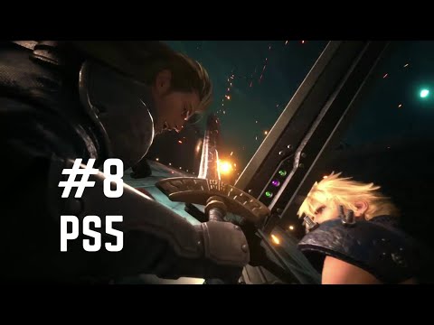 Final Fantasy 7 Remake Walkthrough Gameplay Part 8 - Mad Dash (PS5)(1080p HD)