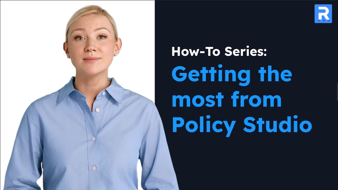 Getting Started with Policy Studio
