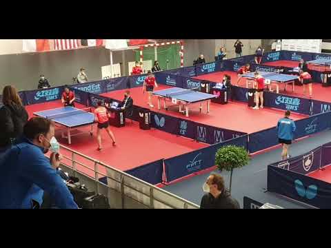 WTT Youth Metz 2022, U19 R64 - Andreea Teglas vs Brianna Burgos