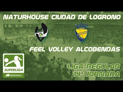 SFV1617 - Jornada 14 - Naturhouse Ciudad de Logroño - Feel Volley Alcobendas