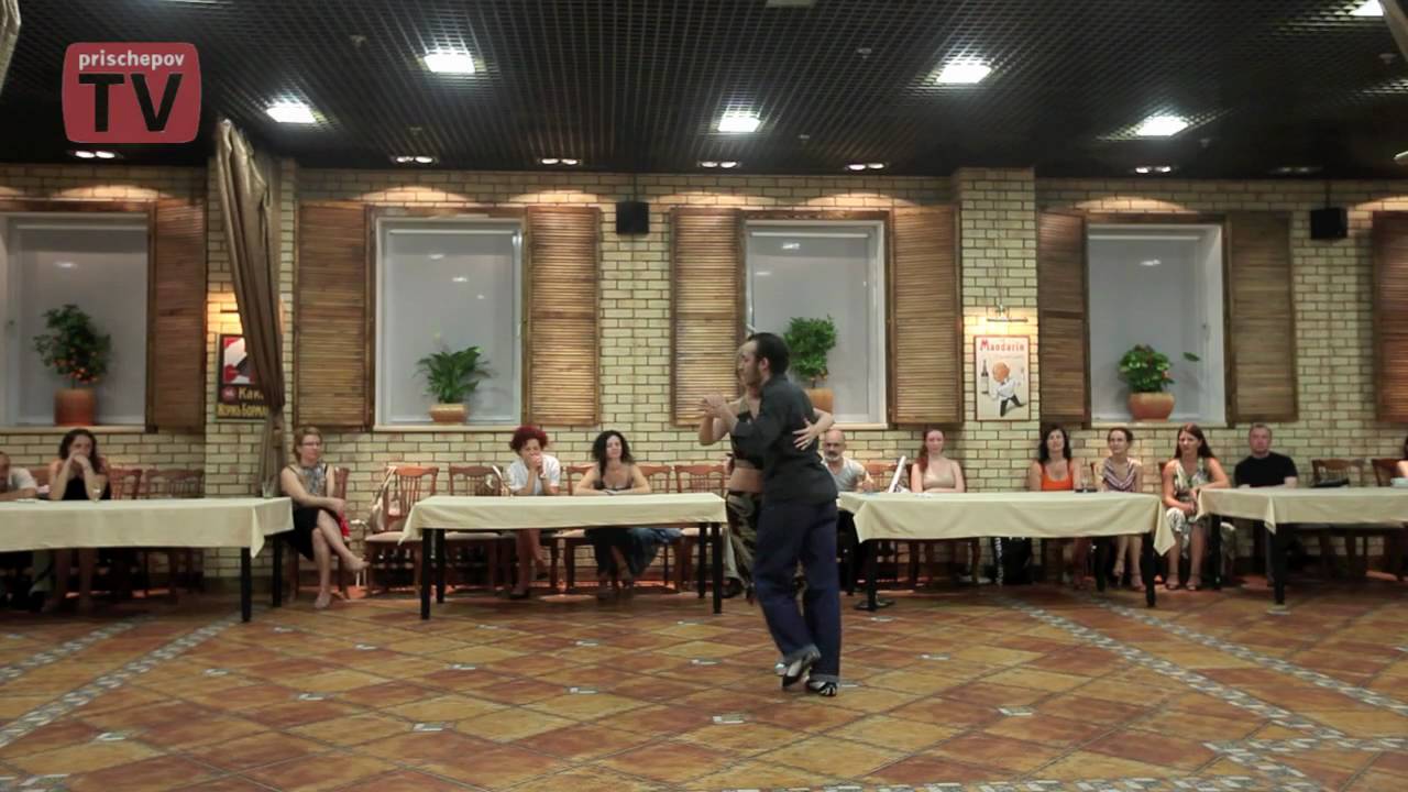 Giggio Giovanni & Anna Zyuzina, Russia, Moscow, Milonga "On Board" 11.07.2010(2)