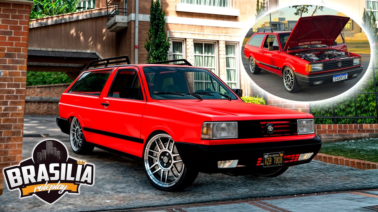 Montei meu CARRO REAL no JOGO! - Brasilia RP #10