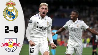 Download lagu Real Madrid vs RB Leipzig 2-0| All Goals& Highlights | UEFA Champions League mp3