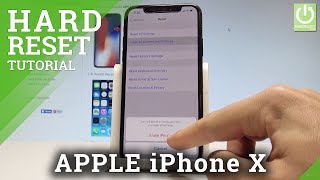 APPLE iPhone X HARD RESET / Wipe Data / Restore iOS