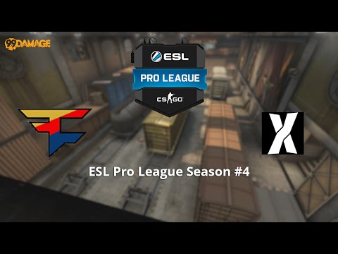 FaZe Clan vs. Team X - Spieltag 1, ESL Pro League Season #4 | de_train