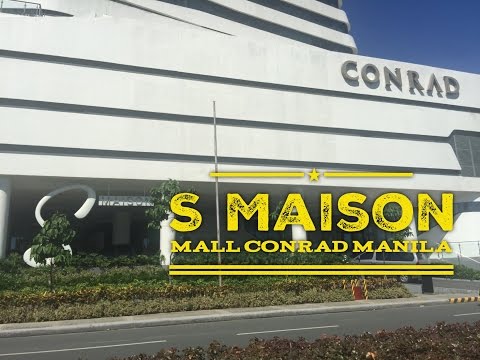 S Maison Mall Now Open Conrad Manila Hotel SM Mall of Asia Complex by HourPhilippines.com