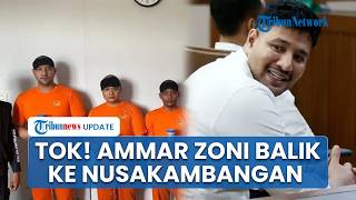 Dikembalikan ke Nusakambangan, Ammar Zoni Langsung Masuk Penjara Plus Super Ketat Pengamanan