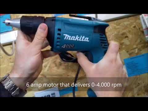 Suktuvas Makita FS4000 570W video