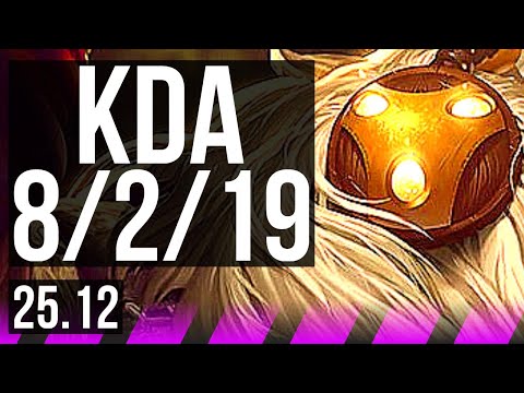 BARD & Lucian vs MORGANA & Miss Fortune (SUP) | 8/2/19 | KR Master | 25.12