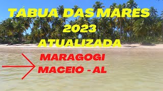 🔶TÁBUA DAS MARÉS 2023! Atualizada para o ANO INTEIRO! MARAGOGI! MACEIÓ! AL 🔶