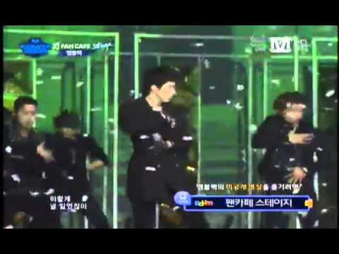 120202 MBLAQ Special "Fan Cafe" Stage at MCD