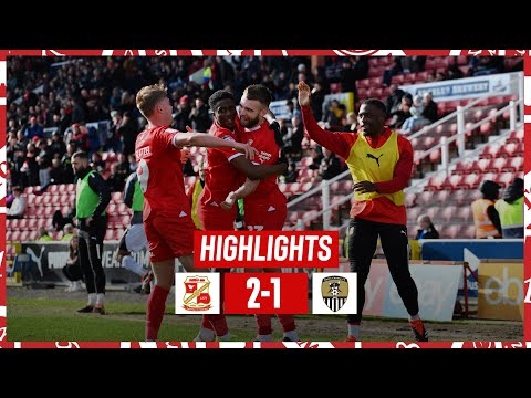 Extended Highlights: Swindon Town vs Notts County