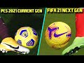 🔥 FIFA 21 Next Gen vs PES 2021 - GRAPHICS and REALISM & DETAILS Comparison