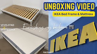 IKEA BED UNBOXING: VEVELSTAD & VESTMARKA