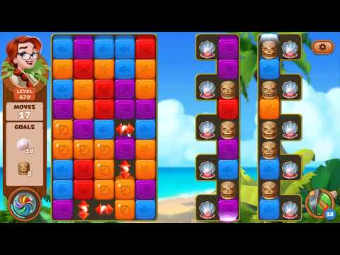 Lost Island: Blast Adventure - Level 479 (No Boosters) HD