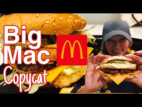 McDonald’s BIG MAC Copycat Recipe Including Secret Sauce!