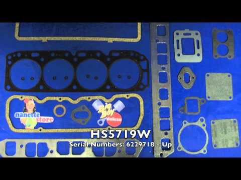 Mercruiser 3.0 Head Gasket Kit - Victor Reinz HS5719 or HS5719W