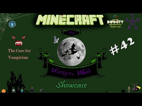 MINECRAFT: WITCHERY MOD SHOWCASE #42 - THE CURE FOR VAMPIRISM!