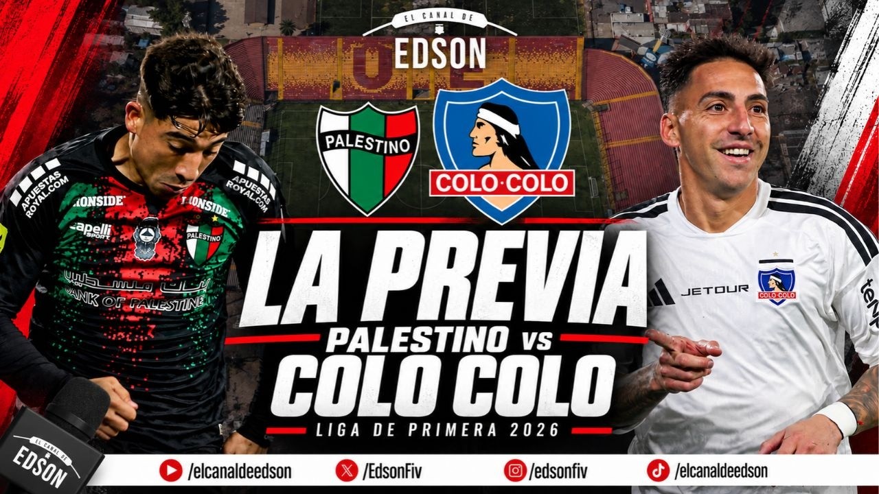 ⚪ ⚫ LA PREVIA: PALESTINO VS COLO COLO | LIGA DE PRIMERA EN VIVO DESDE SANTA LAURA ⚪ ⚫