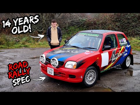 The ULTIMATE Setup? *14 Year Old & His ROAD RALLY SPEC Nissan Micra K11*