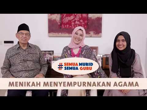 Kenapa MENIKAH menyempurnakan AGAMA? Prof Quraish Shihab & Najelaa Shihab # semua murid semua guru