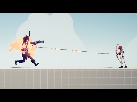 RAPID FIRE SKELETON ARCHER vs EVERY UNIT - Totally Accurate Battle Simulator TABS