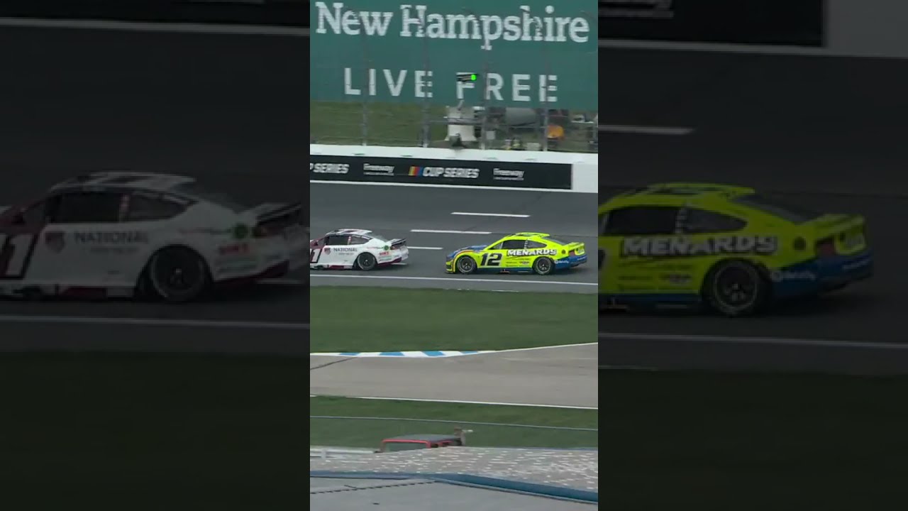 Beef Brewing Between Denny Hamlin and Ryan Blaney