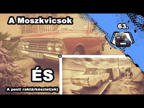 Garázs Videó 63. - A Moszkvics 408ie, és a motor motor hátán