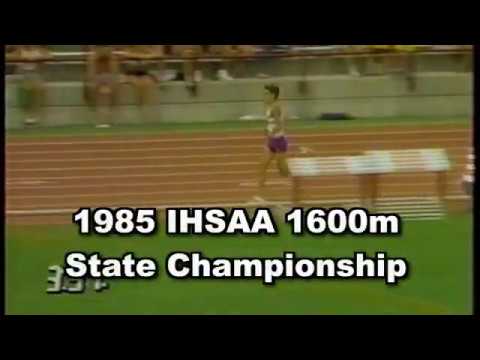 1985 IHSAA State 1600m Champion Scott Williams