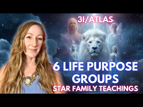 The 6 Life Purpose Groups and Star Family Teachings ☄️ Awakening Templates for Heaven on Earth