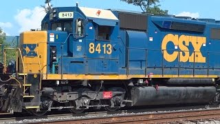 preview picture of video 'EMD SD40-2's Shoving In Cumberland'