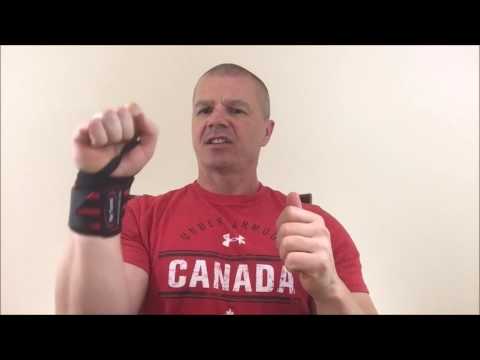 How to Put On a Pair of Weightlifting Wrist Wraps Better and Faster