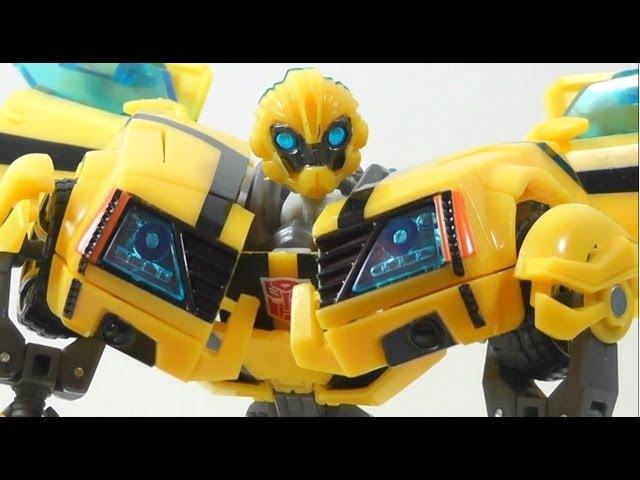 Vídeo relacionado con Transformers Prime Changers, Figura de acción de Bumblebee