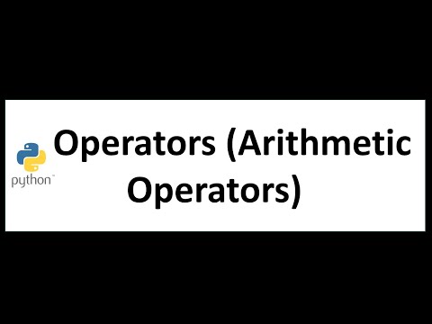 Python Bangla Tutorials 9 Operators Arithmetic Operators