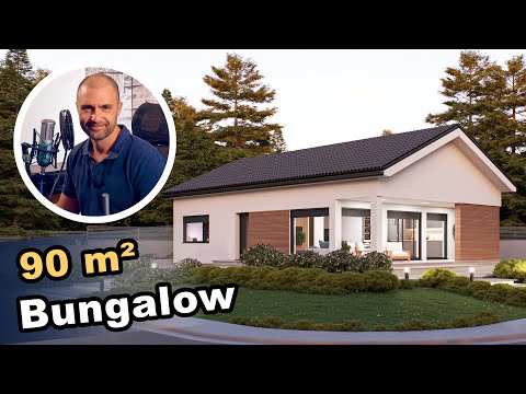 Turnkey bungalow | House tour of a 90 m² bungalow | 360° tour