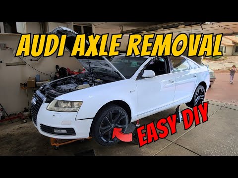 Audi Front CV Axle Removal | Works on Most Models (A4, A5, A6, A7 A8, Q5, Q7)