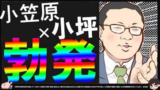 【小坪×小笠原】何故か保守党と関係ない所でレスバ勃発してしまう【切り抜き】