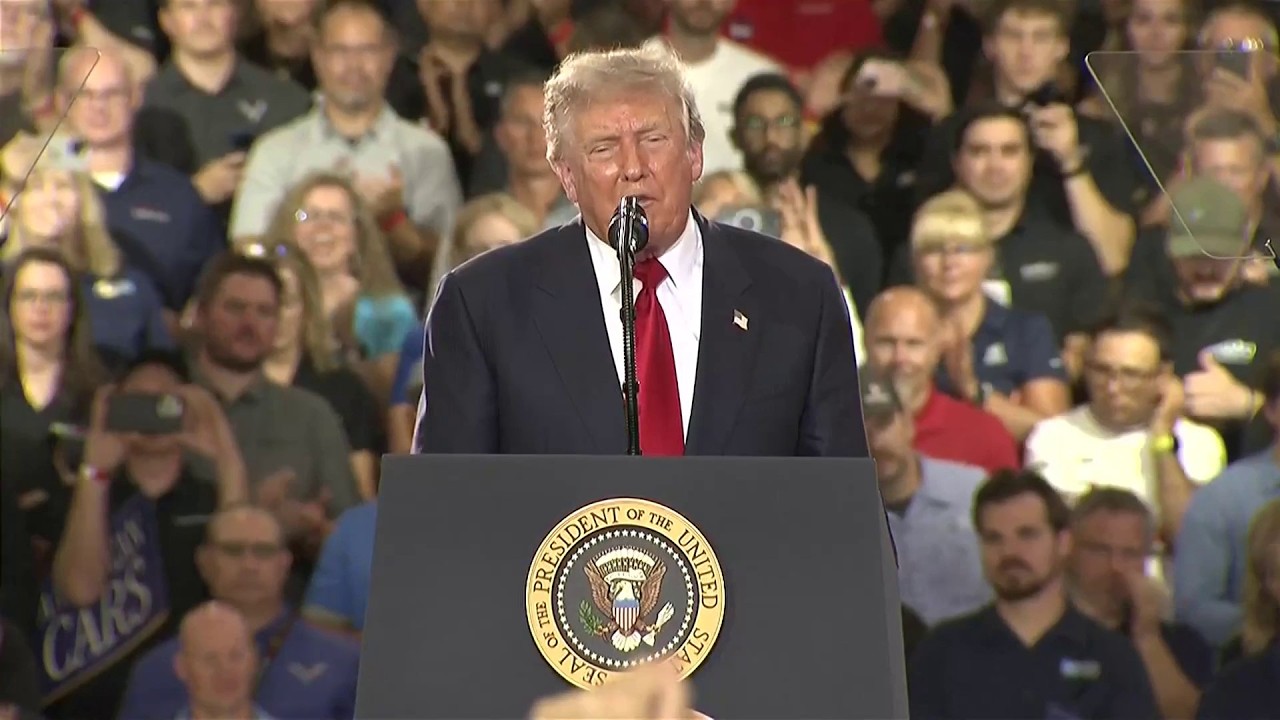 Full Trump rally in Michigan: President delivers remarks on Iran, Trump Accounts, tariffs