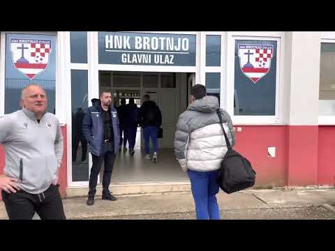 Zrinjski - Laktaši / dolazak na stadion Bare / 19.2.2023.