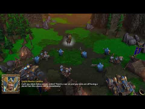 Warcraft 3 Reforged - Garithos saving the dwarves - Cutscene