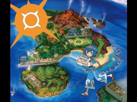 Let's Play! Pokemon SUN! Vs Trial Captain Lana/Suiren!