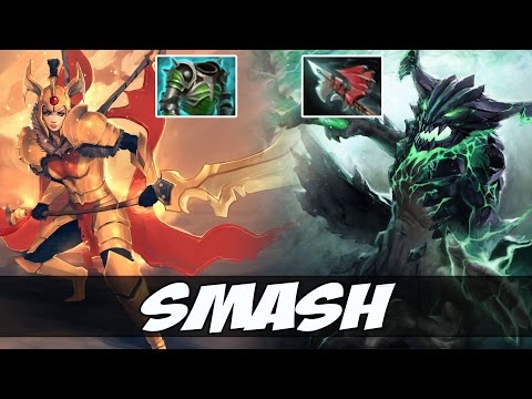 SmAsH 8000 MMR Plays Legion Commander And Outworld Devourer - Dota 2