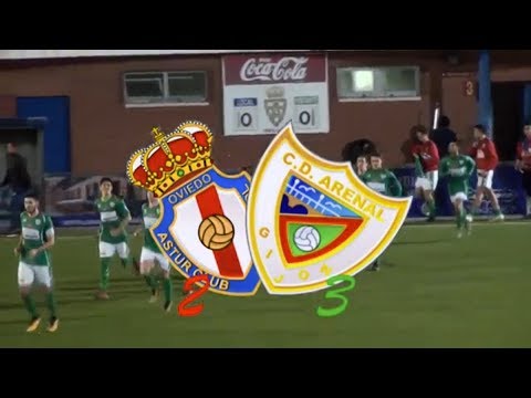 Astur CF 2-3 CD Arenal resumen Liga Nacional Juvenil