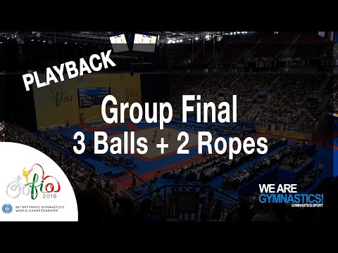 WORLD CHAMPIONSHIP REPLAY - 2018 Rhythmic Gymnastics 3+2 Final