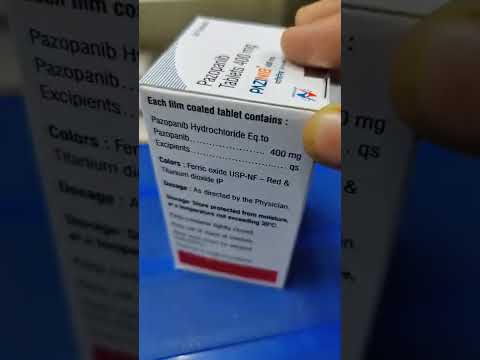 Pazinib 400mg Tablets Pazopanib Tablets 400mg