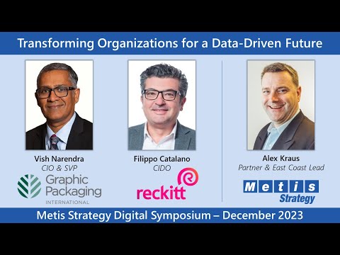 Transforming the IT Org. for a Data-Driven Future w/ Graphic Packaging & Reckitt | Technovation 832